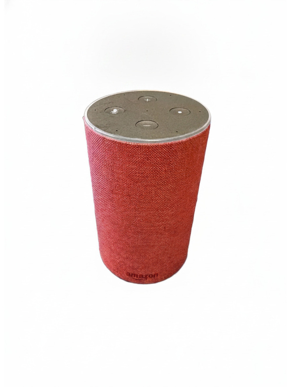 Amazon Echo Smart Speaker with Alexa - Red Fabric
